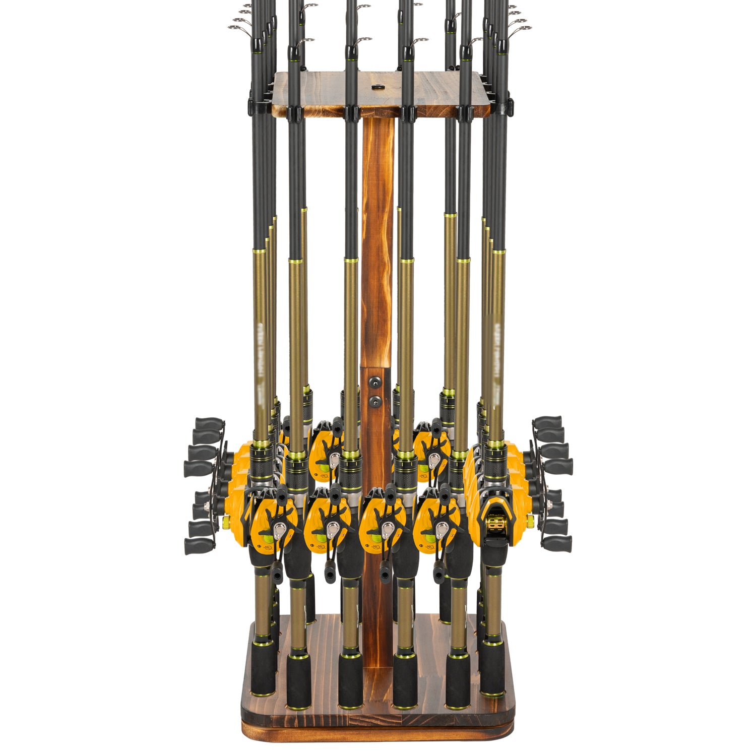 LOTEK GHOST ボウリング15p ☆2フィンガー Ghosthorn Fishing Rod Holders for Garage 360 Degree Rotating Fishing P