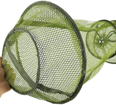 Ghosthorn Fishing creels 2Pcs Collapsible Fishing Cage Basket Net for Keeping Fish Alive - Ghosthorn