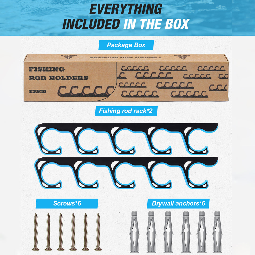 different types of fishing rod holders PLUSINNO V9 Pole Organizer Holder Wall Rack for Home Plusinno The triple threat rod holder was designed to be your one stop for all your reel styles Short Stack Vertical Fishing rod