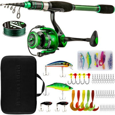 Fishing Rod and Spinning Reel Combo Best Value Fishing Kit – Ghosthorn