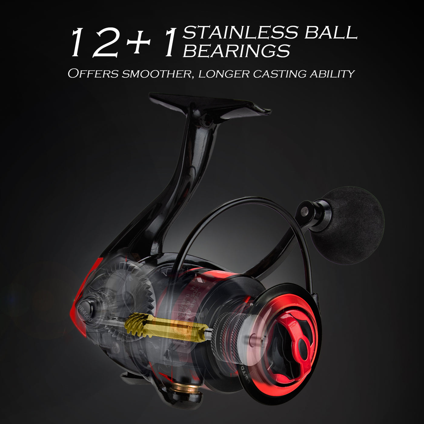 Ghosthorn Red Devils Telescopic Fishing Rod and Reel Spinning Combos - Ghosthorn
