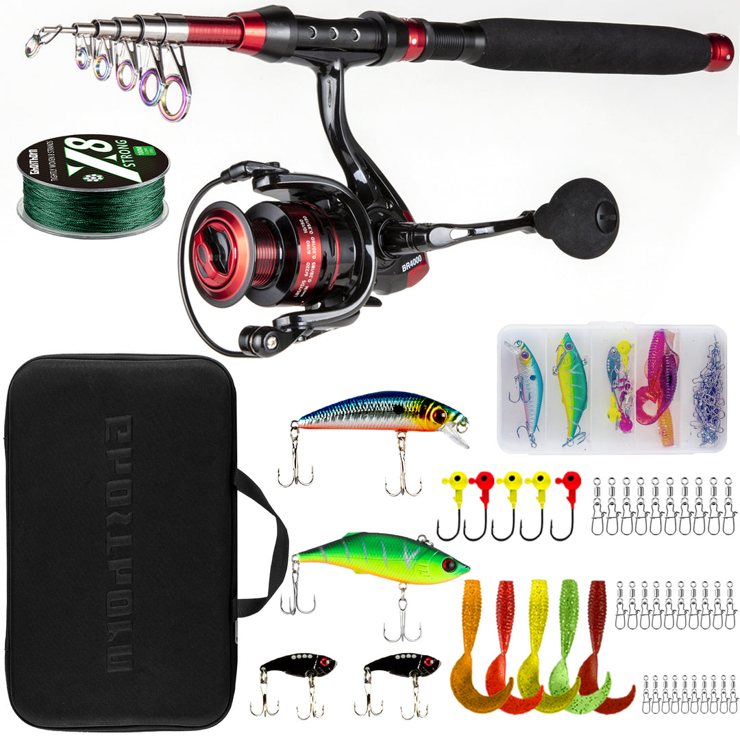 fishing pole reel